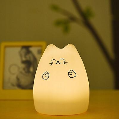 Silicone Led 7 Color Night Light Infant