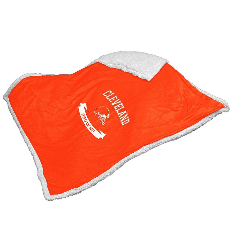 Cleveland Browns 50 x 60 Sherpa Blanket