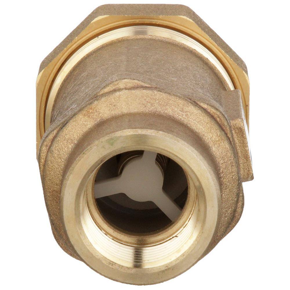 Zurn 34 in. Female Union Inlet x 34 in. Female Outlet 700XL Dual Check Valve 34UFMX34F-700XL