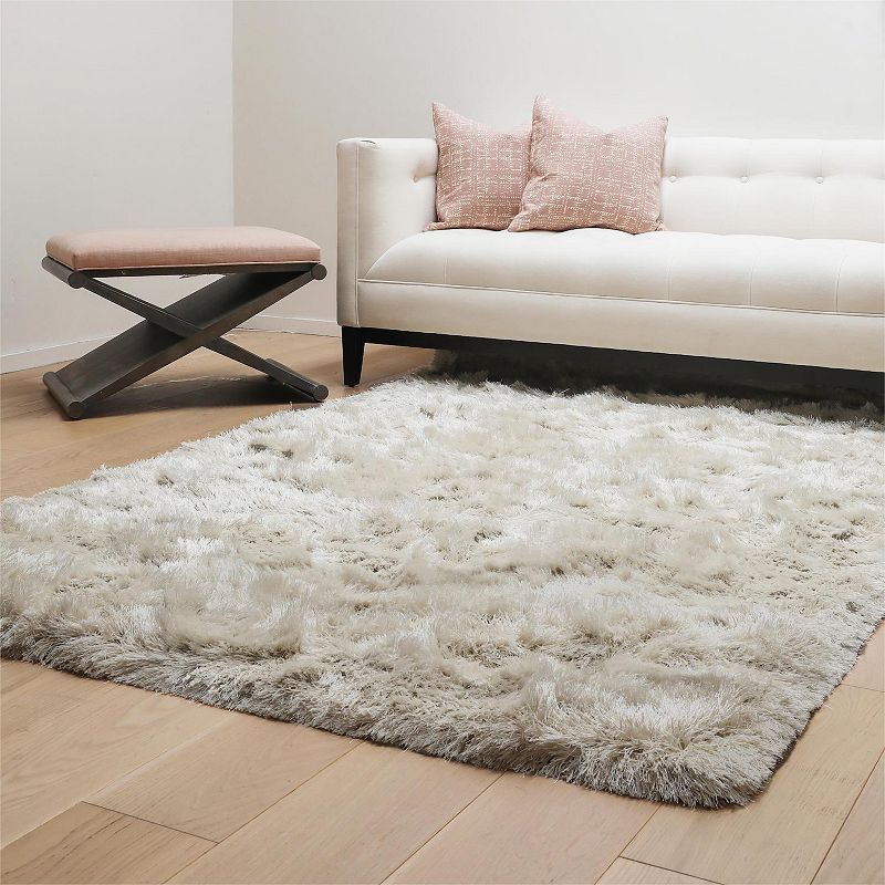 5x8 Indoor Ultra Shag Plush Solid Color Modern Comfort Area Rug