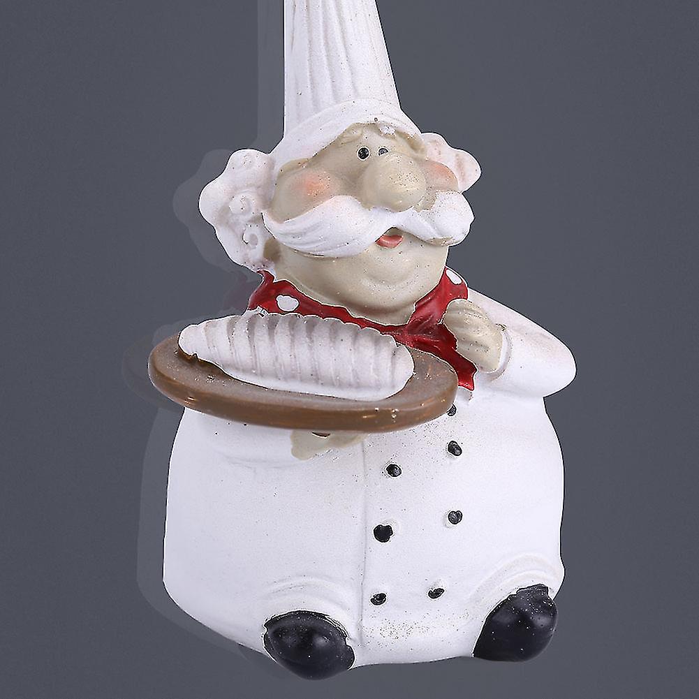 Creative Resin Kitchen Chef Figurine Decor House Restaurant Cafe Decorative Accessories Gift