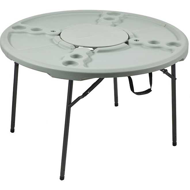 Academy Sports + Outdoors 4 ft Round Folding Cookout Table