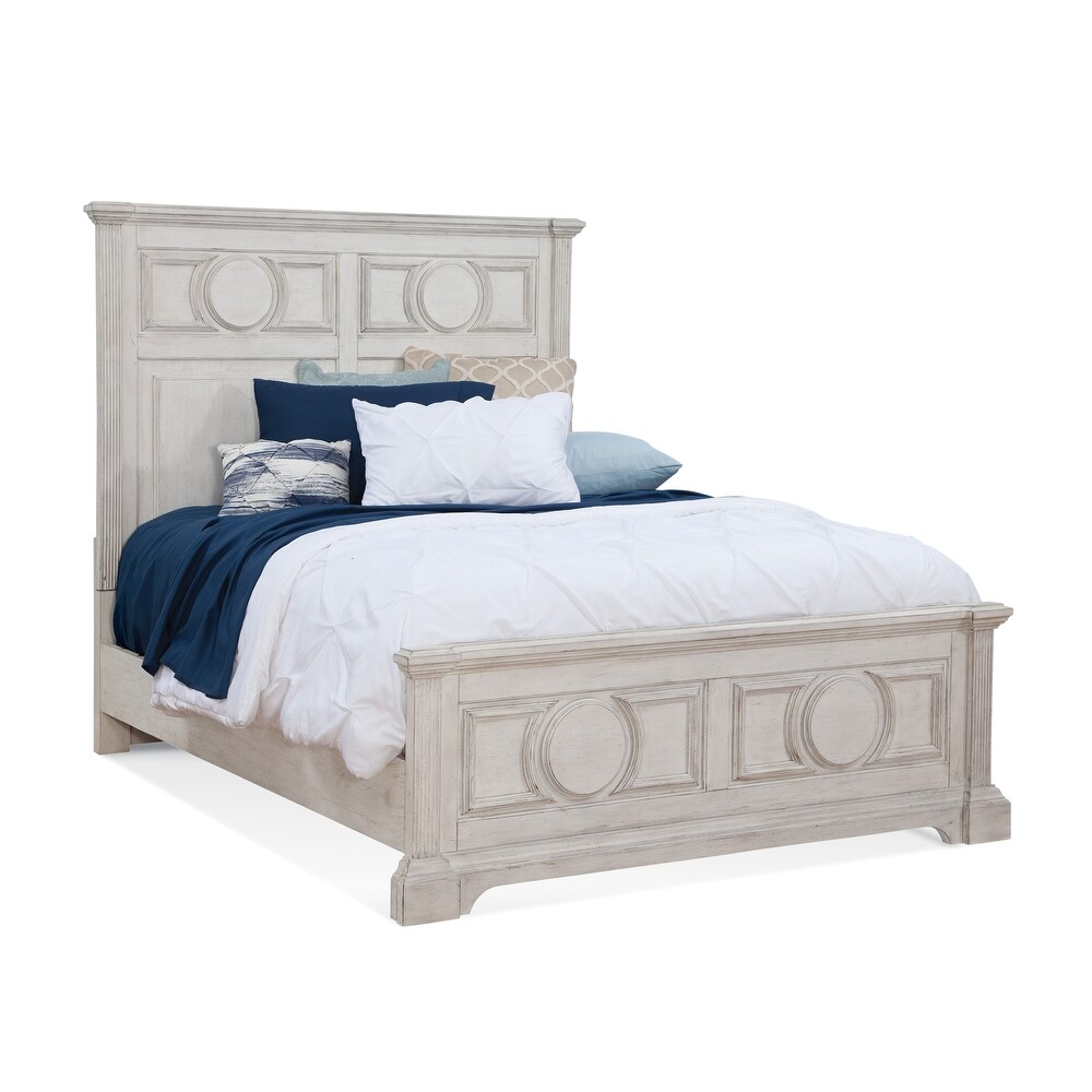 Bristow Antique White 5 piece Queen Bedroom Set by Greyson Living