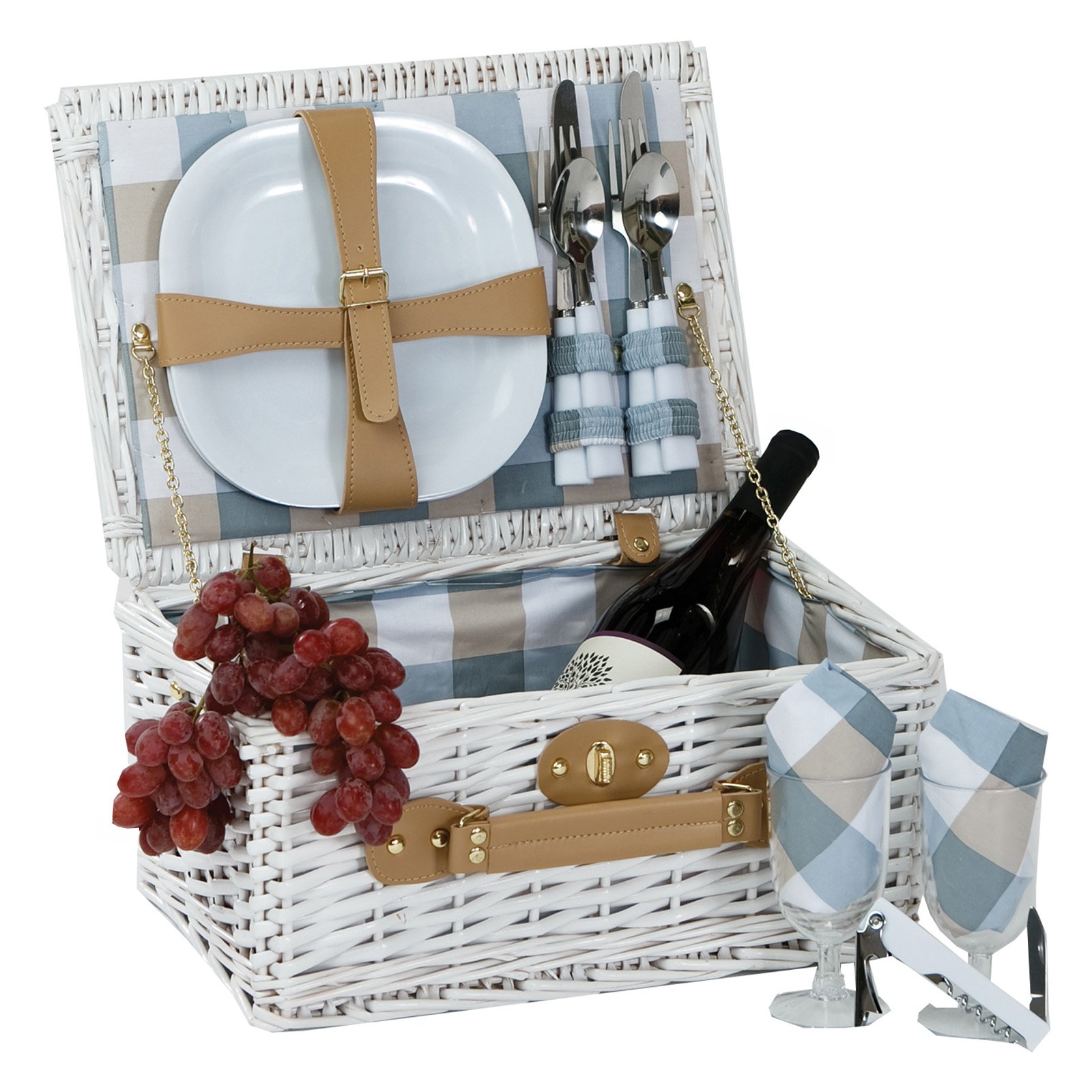 Picnic Plus Boothbay Two Person Picnic Basket