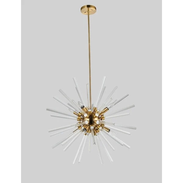 Havana Chandelier - Brass - H30