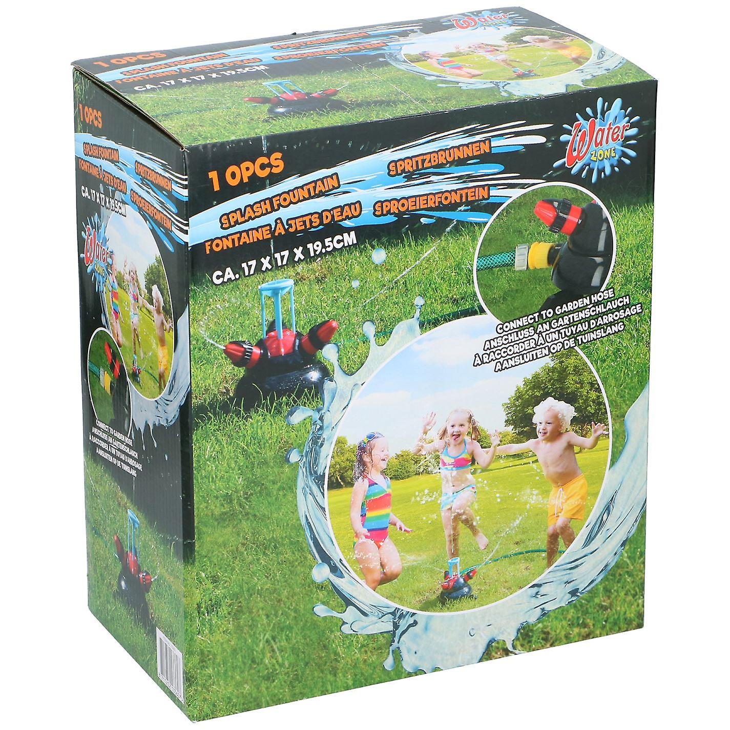 Waterzone Garden Splash Fountain Outdoor Water Summer Game