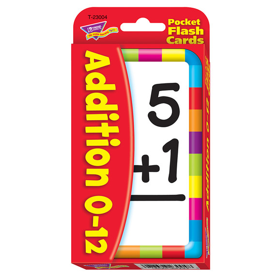 Trend Enterprises T 23004 Pocket Flash Cards Addit...