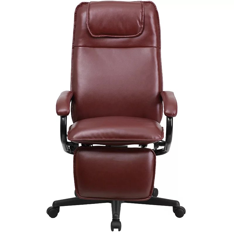 Flash Furniture Robert High Back LeatherSoft Executive Reclining Swivel Office Chair