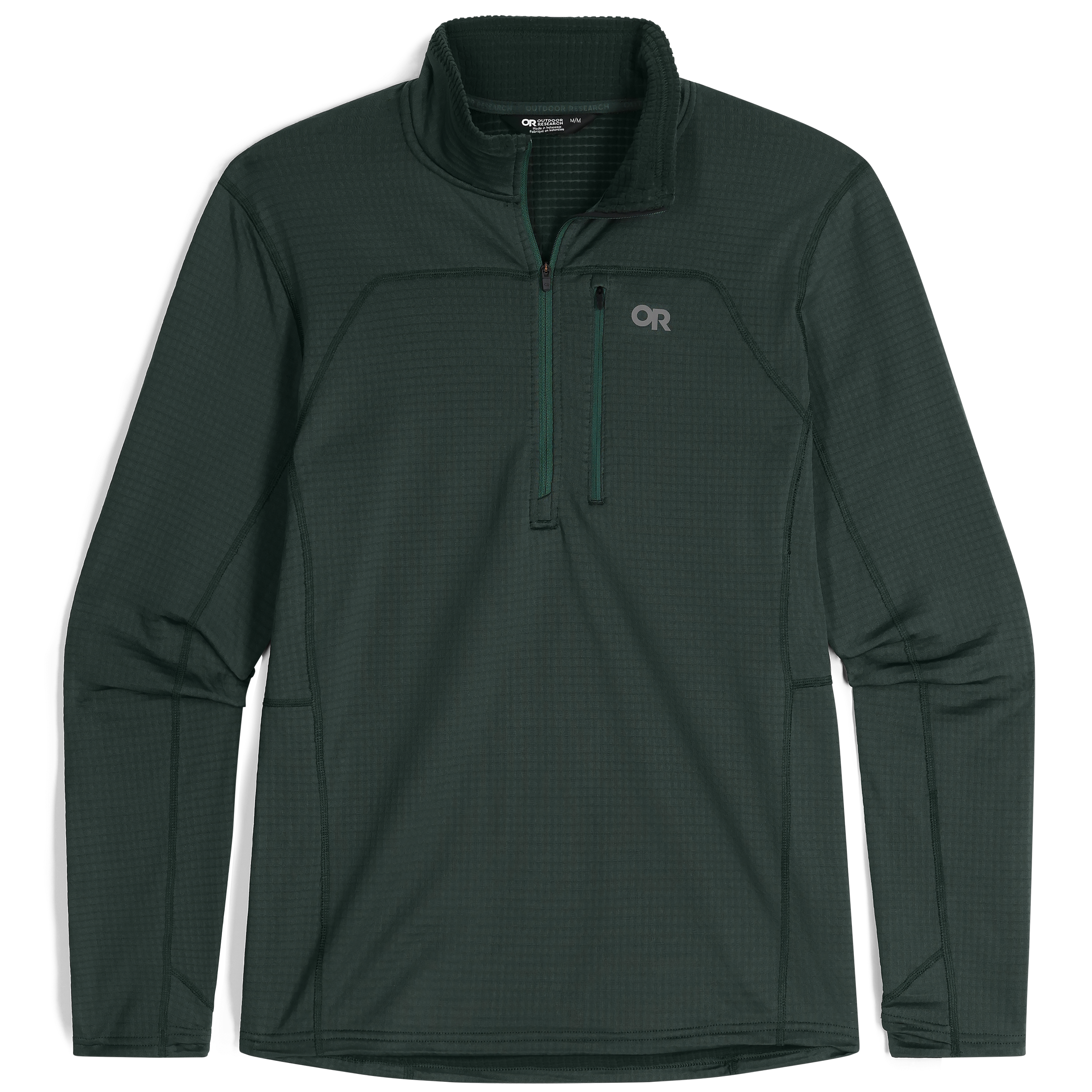 Men's Vigor Grid Fleece Half Zip