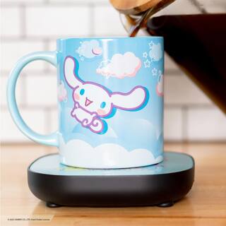 Uncanny Brands Hello Kitty and Friends 'Cinnamoroll' Light Blue Single- Cup Coffee Mug with Mug Warmer for your Coffee Maker MW1-KIT-CI1