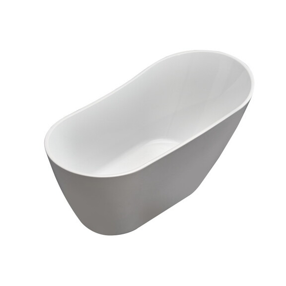 Acrylic Freestanding Soaking Bathtub 55 white W105...