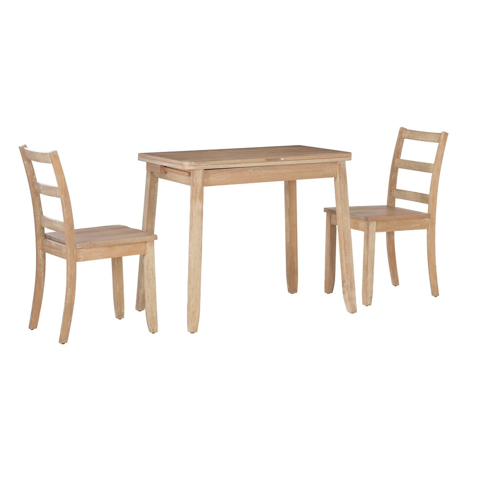 Conway Woden 3 Piece Folding Dining Set