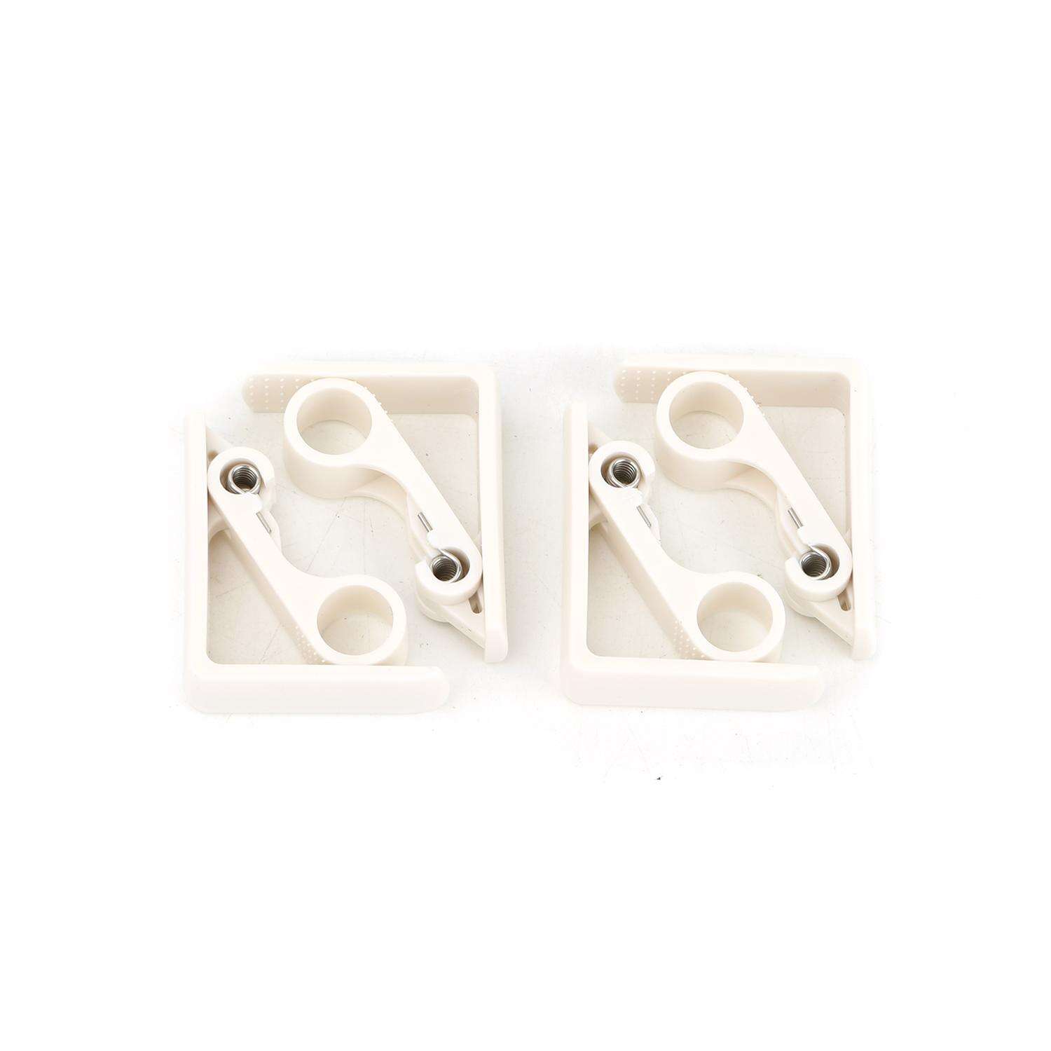 Grill Mark White Plastic Classic Tablecloth Clamps 4 pc