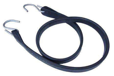 15 Inch Rubber Tarp Straps w/ Crimped S Hooks 20 PACK | RS15X20