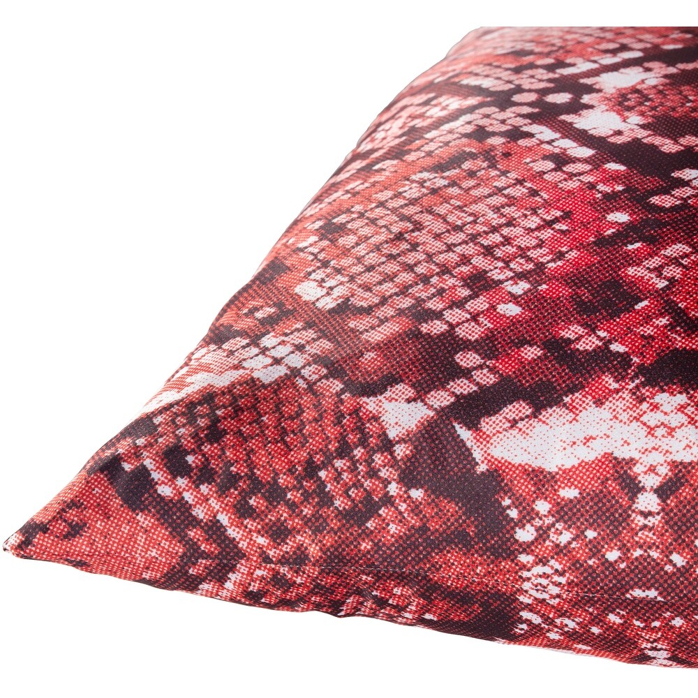 Artistic Weavers Cotulla Red Animal Print Throw Pillow