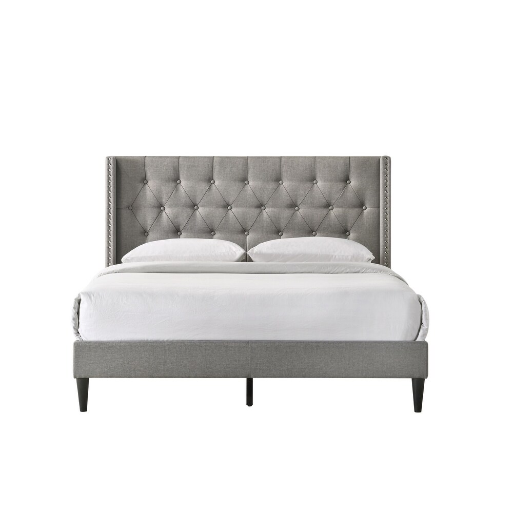 Herman Upholstered Platform Bed