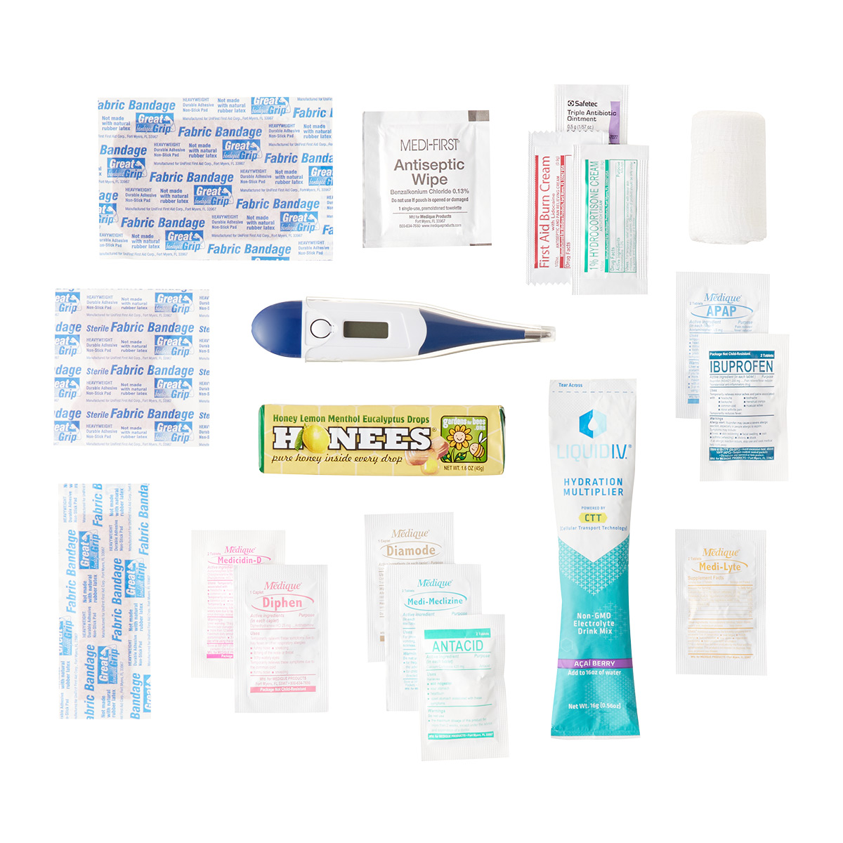 DormDoc 175 Piece College First Aid Kit