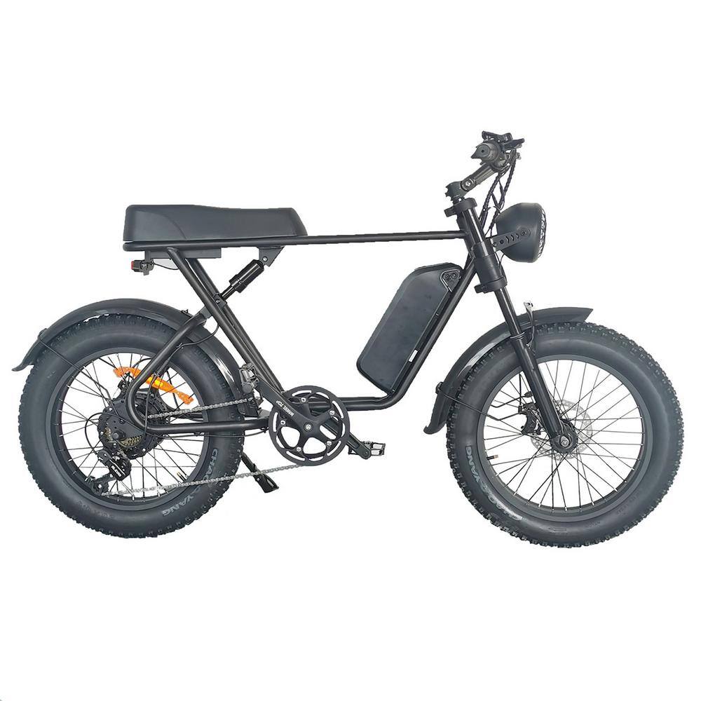 Wildaven 20 in. Folding Electric Bike with 100-Watt Powerful Motor 4-Volt 18Ah Lithium Battery Shimano 7-Speed Gear SZHPGDHMSY05