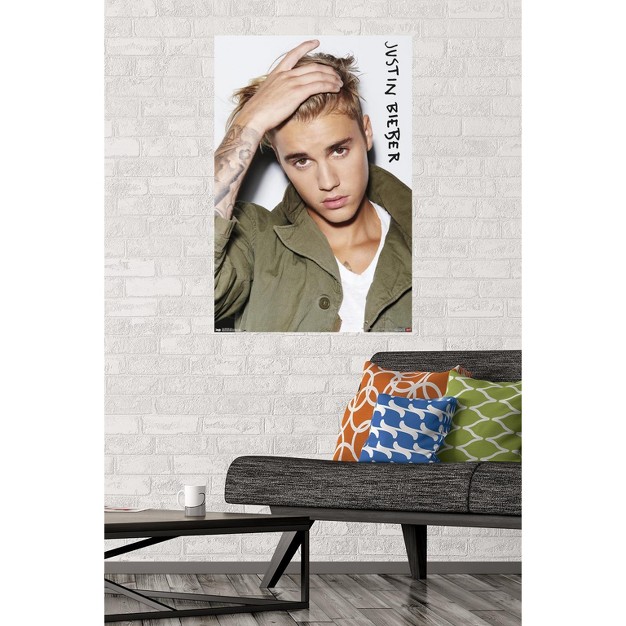 Trends International Justin Bieber Eyes Unframed Wall Poster Prints