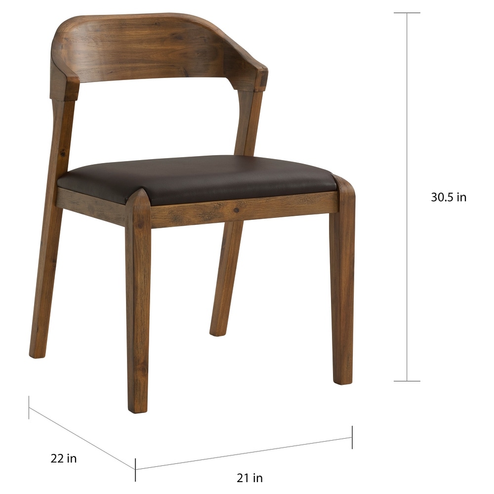 Rasmus Mid Century Wood Dining Chair