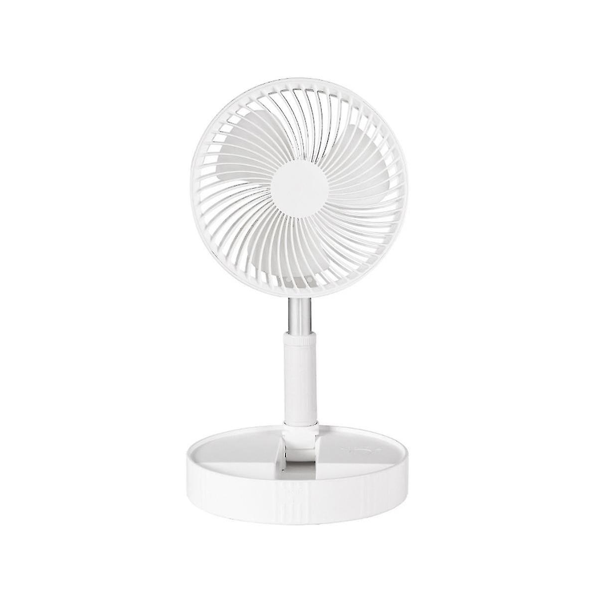 7200mah Portable Fan Rechargeable Mini Folding Telescopic Fan Low Noise Electric Cooling Fan For Ou