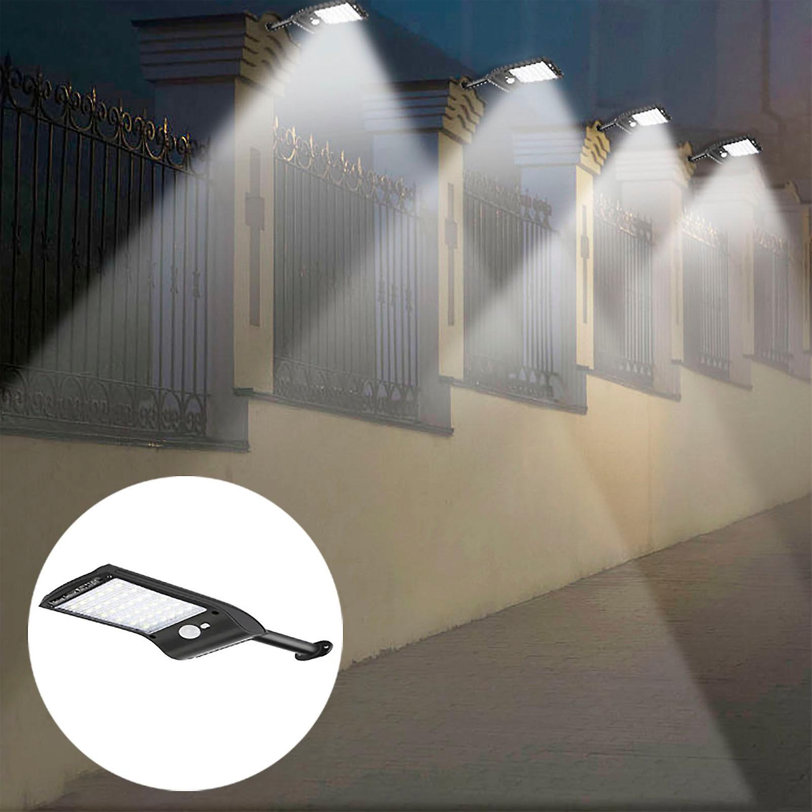 Solar Sensor Wall Lamp Human Body Induction Light Control Induction Outdoor Waterproof Security Light No.226535