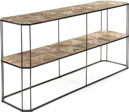 Console ANABEL Ebony Sienna Mahogany Black   Industrial   Console Tables   by EuroLuxHome  Houzz