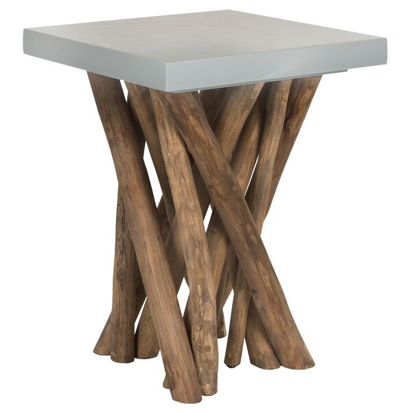 SAFAVIEH Hartwick Grey End Table - 15