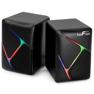 BEFREE SOUND Dual Compact LED Gaming Speakers 985117834M