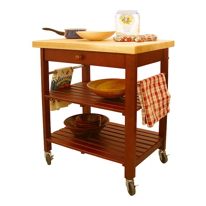 Catskill Craftsmen Roll-About Kitchen Cart