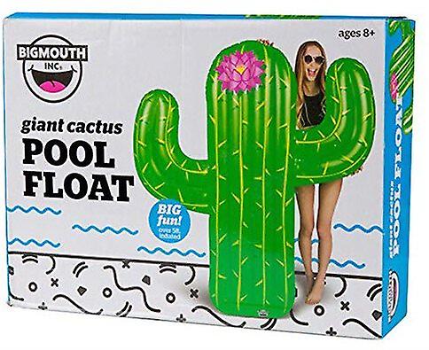 Bigmouth Inflatable Bath Mattress Floating Lounge Giant Cactus 170cm