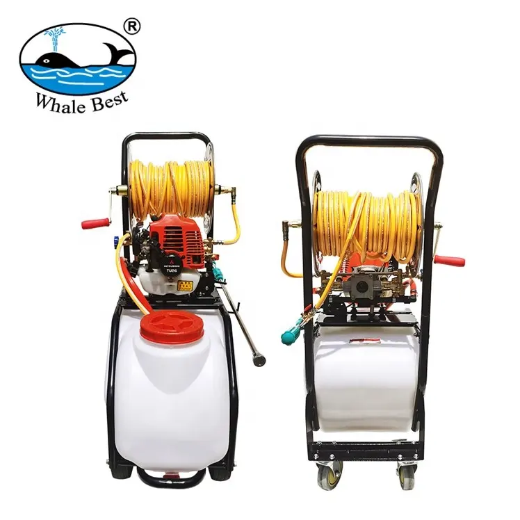 Pest control pressure trolley power sprayer