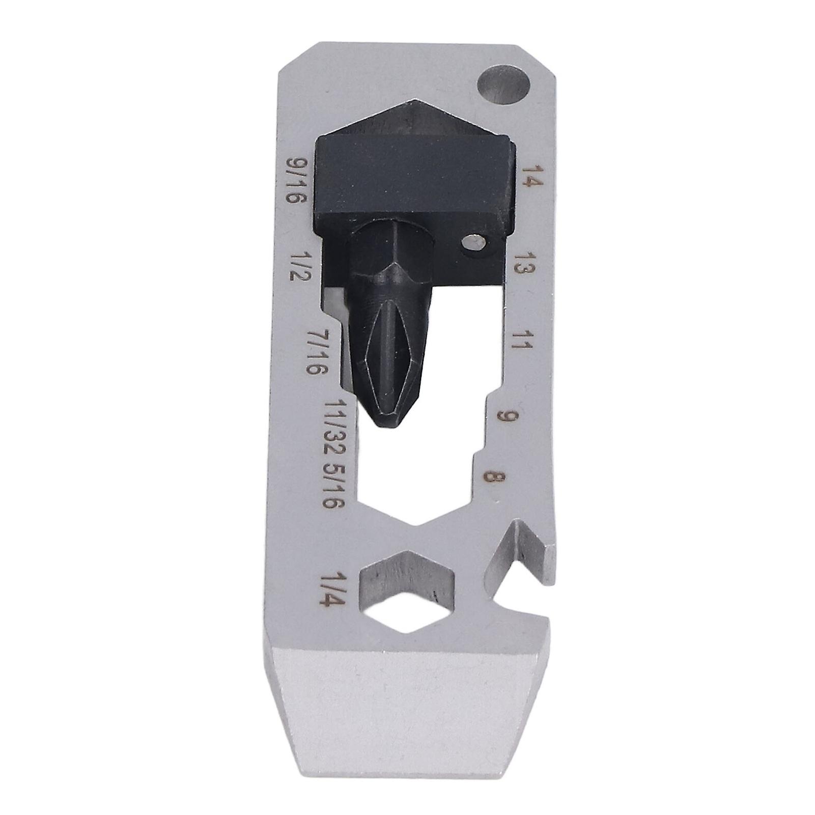 Multitool 7 In 1 Screwdriver Bottle Opener Wrench Keychain Hand Tool For Outdoor