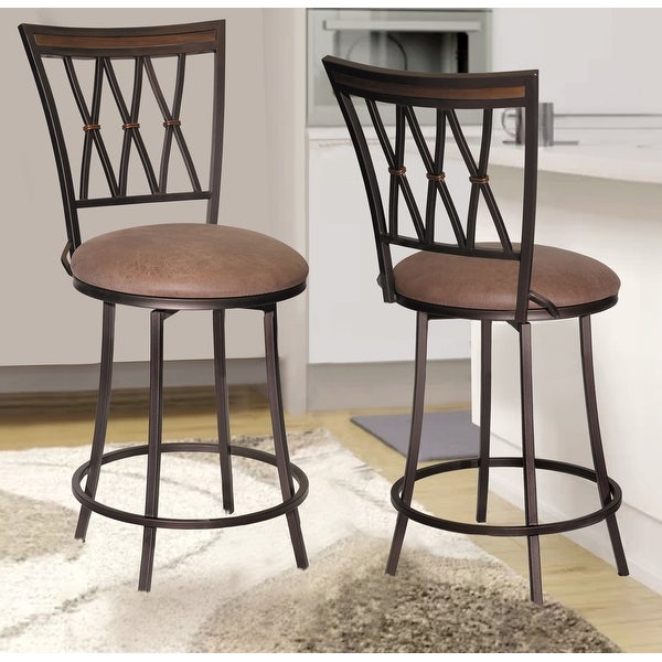 Copper Grove Simon Commercial Grade Swivel Bar Stool