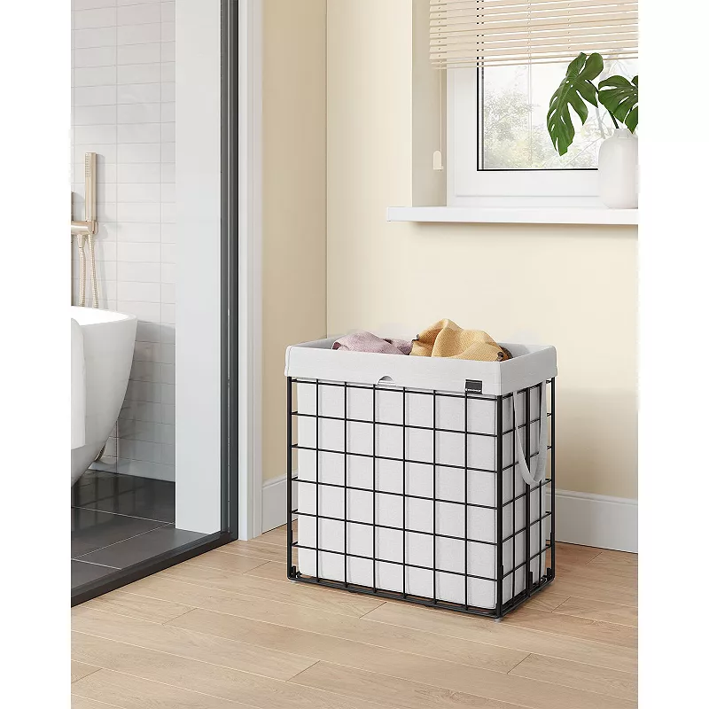 Laundry Hamper， 29 Gal (110l) Laundry Basket， Collapsible Clothes Hamper