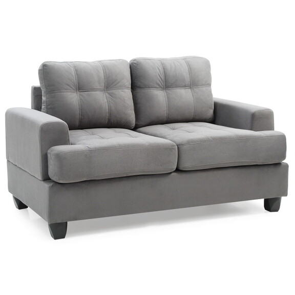 Glory Furniture Sandridge G513A L Loveseat  GRAY B...