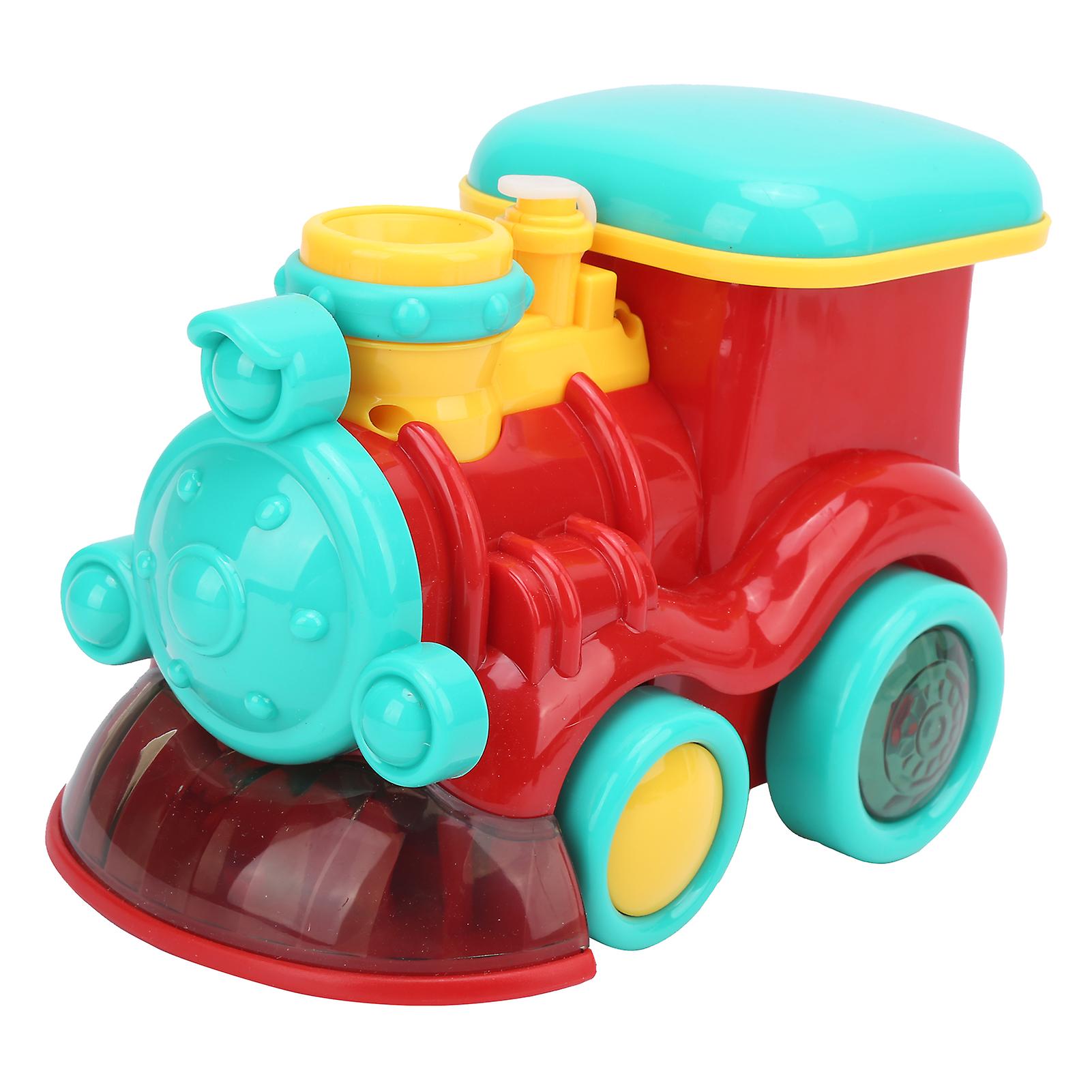 Automatic Bubble Blower Universal Electric Plastic Bubble Train Machine For Children Kid