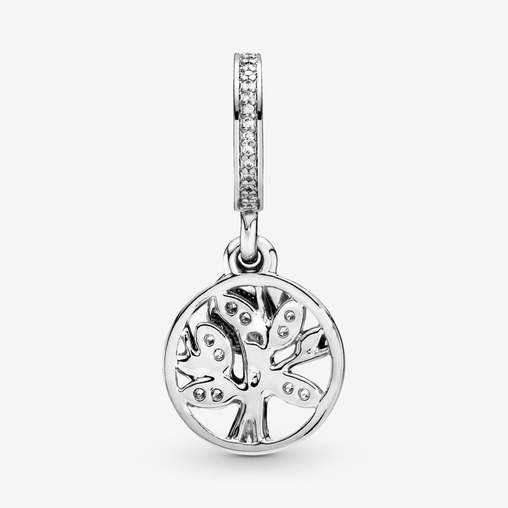 PANDORA  Sparkling Family Tree Dangle Charm