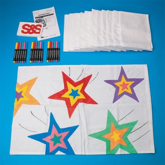 S S Worldwide Campers Pillow Cases Craft Kit