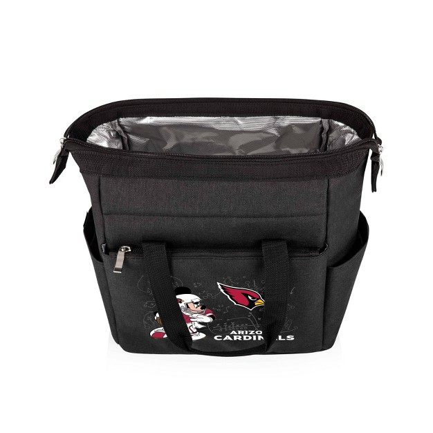 Nfl Arizona Cardinals Mickey Mouse On The Go Lunch Cooler Black