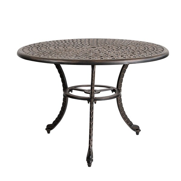 Kinger Home Harmon Patio Dining Table，Round Outdoor Table