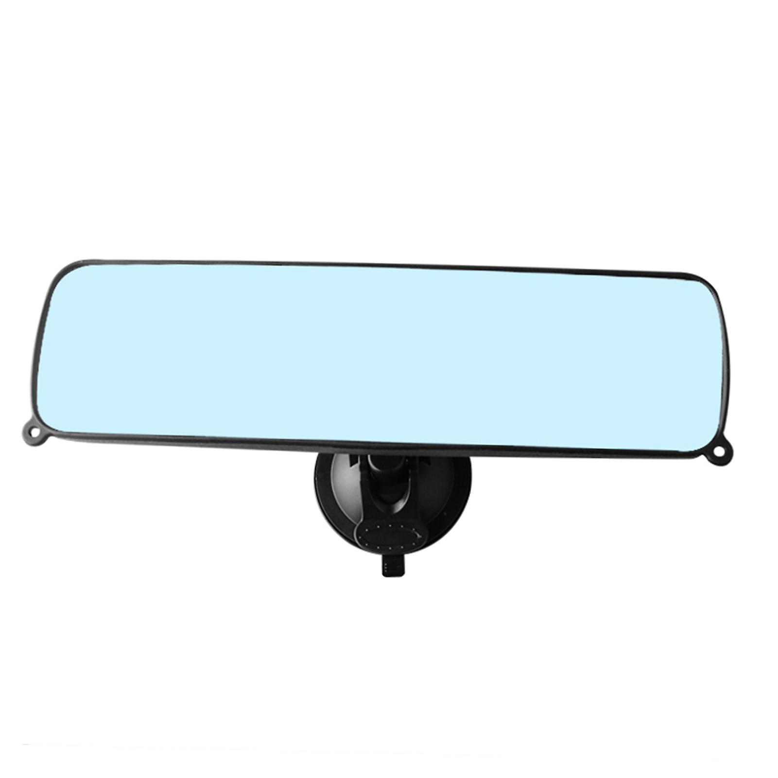 Blue Universal Interior Rear View Mirror Suction Rearview Mirror For Car Truck