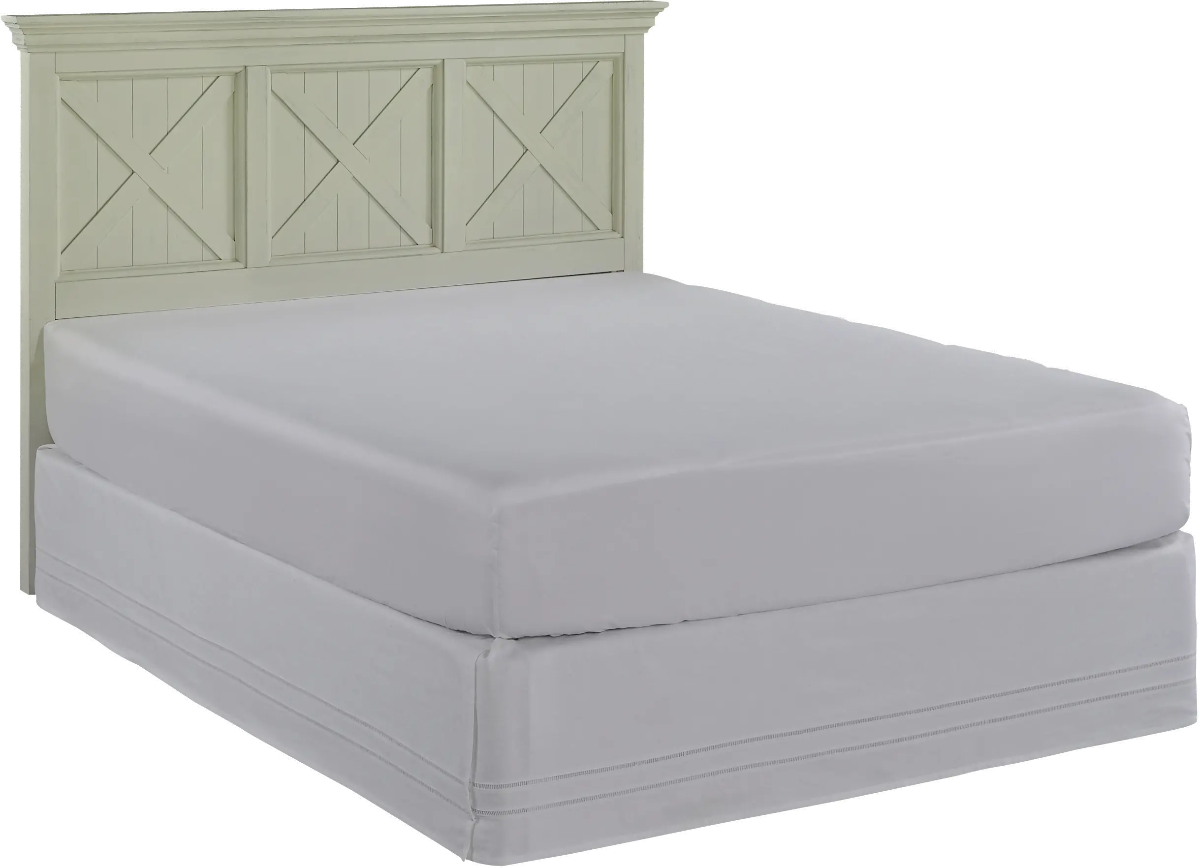 Seaside Lodge Off-White Queen Headboard