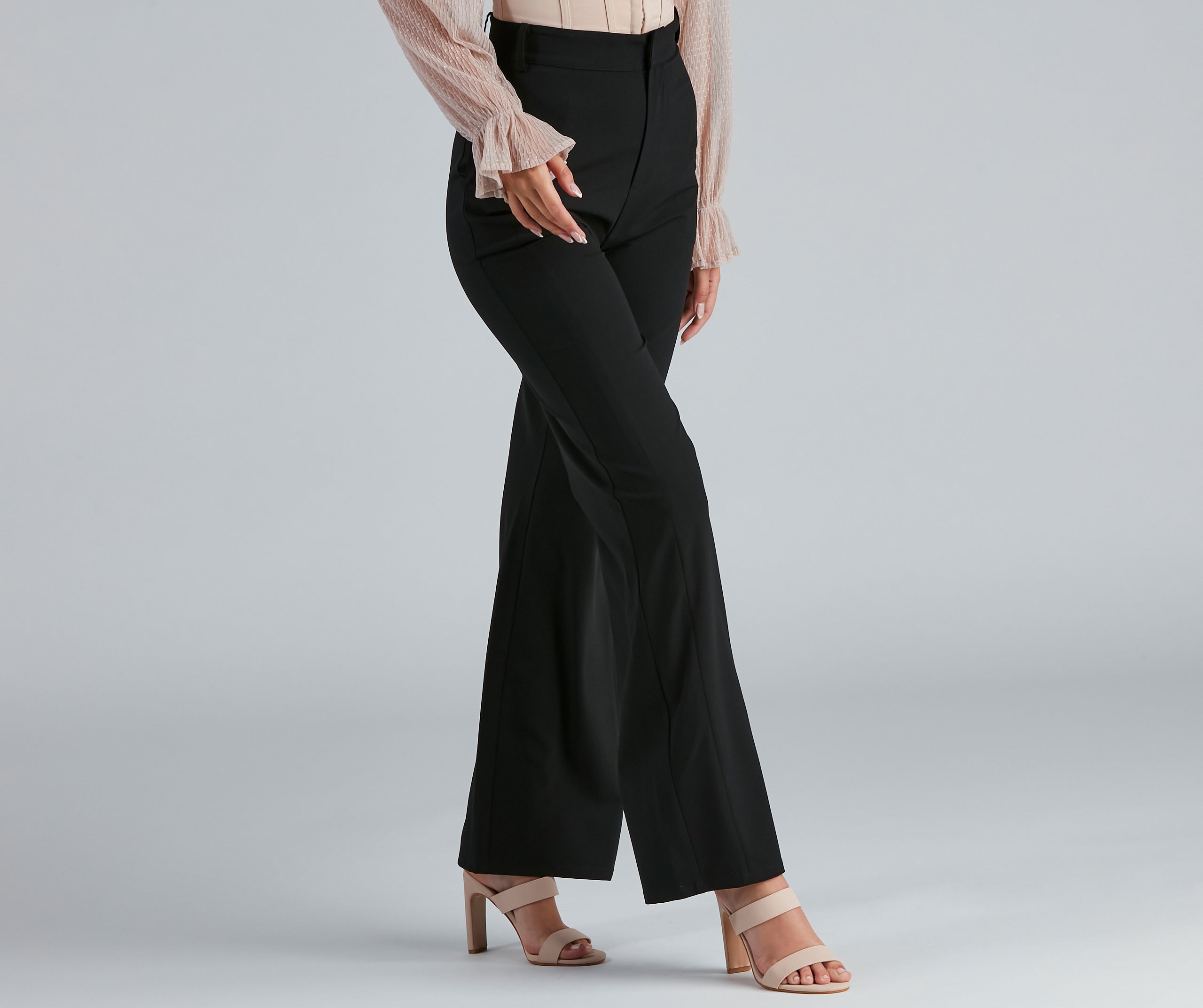 Bring The Flare High Waist Pants