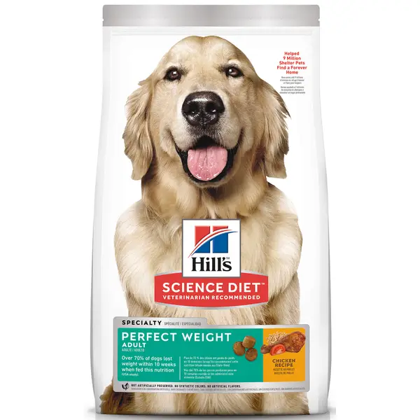 Hill's Science Diet Adult Perfect Weight Chicken Recipe Dry Dog Food