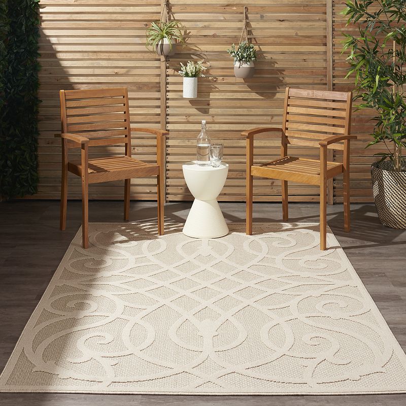 Nourison Palamos Wisteria Outdoor Area Rug