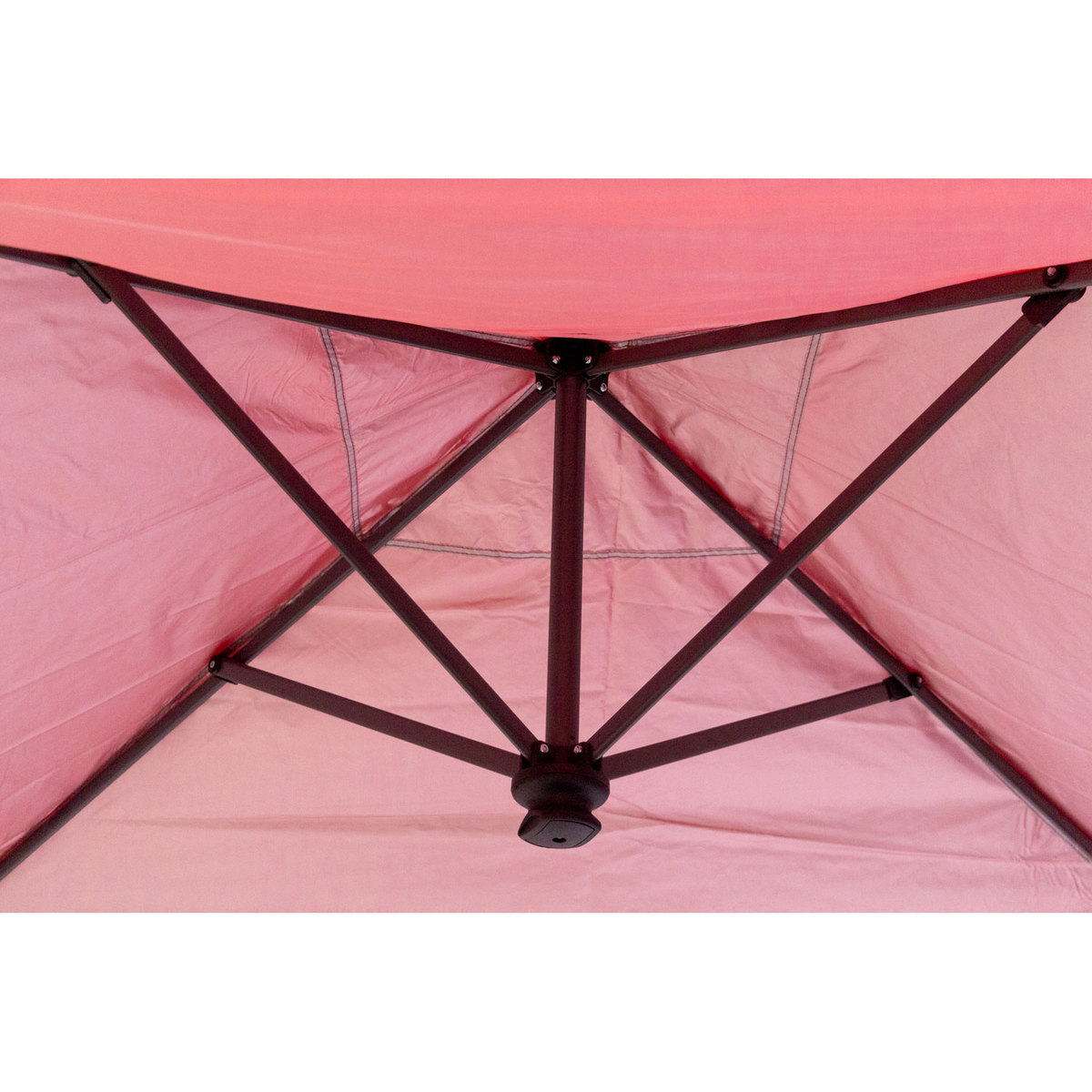 YOLI Adventure EasyLift 100 10x10 Instant Straight Leg Canopy  Red  Red 10x10