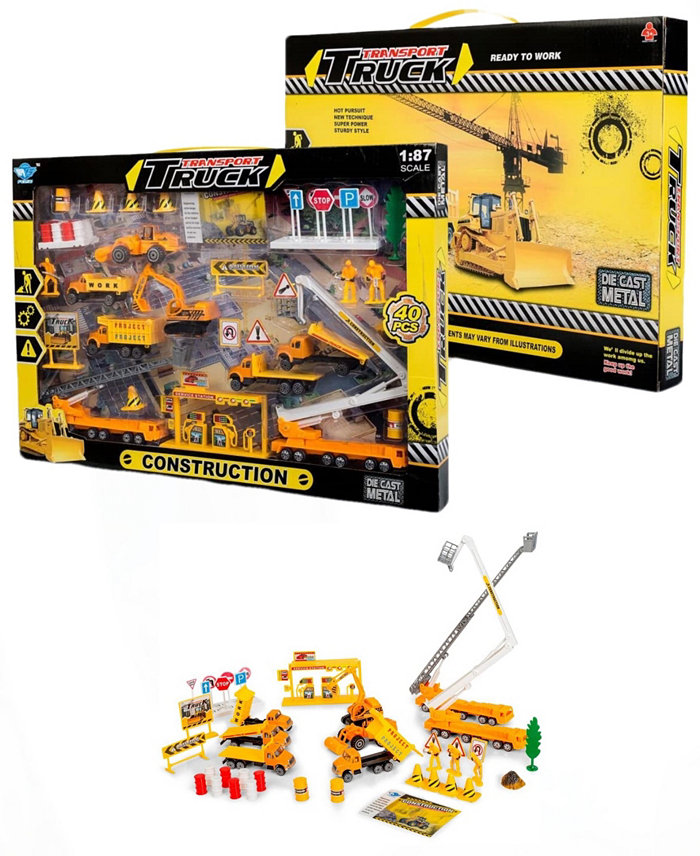 Big Daddy Mini Construction Vehicle  10 Pieces Set