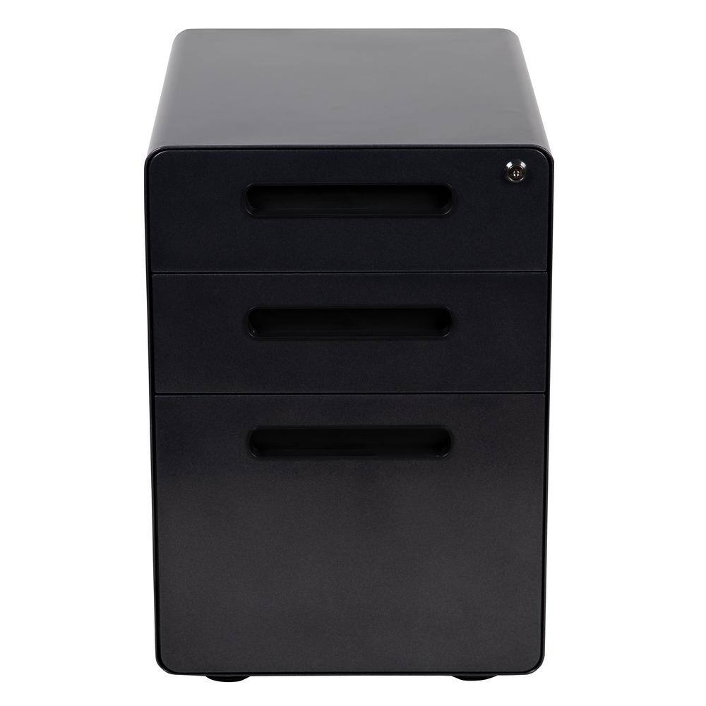 Carnegy Avenue Black Filing Cabinet CGA-442983-BL-HD