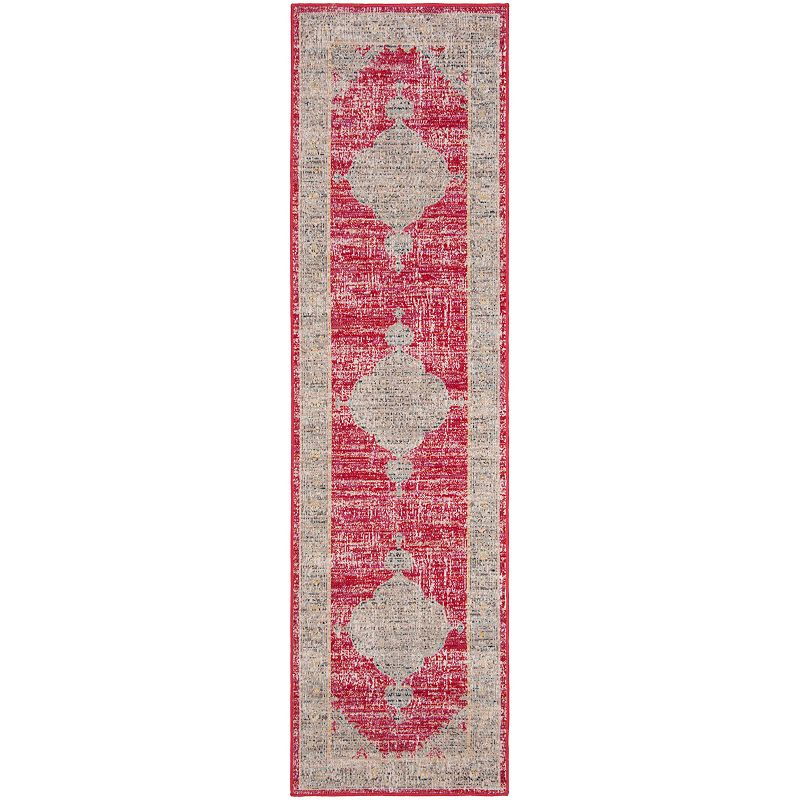 Safavieh Montage Vera Rug Rose/Gray